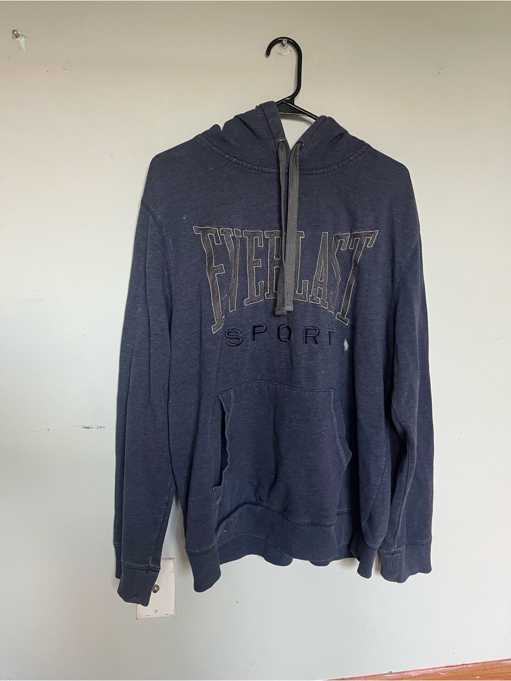 Everlast Navy Blue Pullover Hoodie with Front Pocket